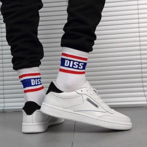 Casual Fashion Sneakers Sapato Casual Shoes Men Leather Mens Causal Zapatos De Hombre Loafers For Sneaker White Mens Black