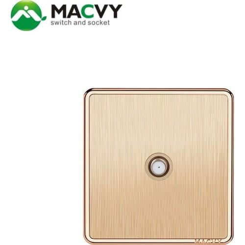 MACVY Satellite socket High quality The new Villa wall socket UK/US/EU