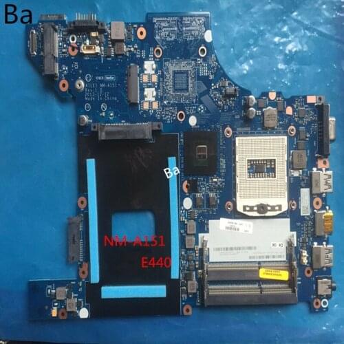 For LENOVO THINKPAD E440 laptop motherboard without CPU integrated graphics card NM-A151 motherboard comprehensive test