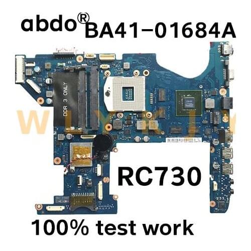 For Samsung RC730 notebook motherboard BA41-01684A BA92-08896A BA92-08896B PGA989 HM65 GPU GT540M 100% test work