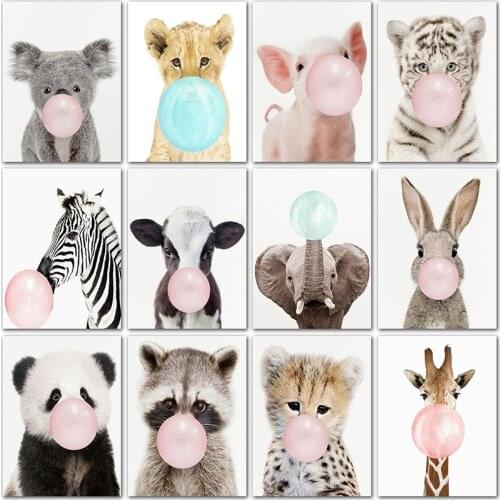 5D DIY Diamond painting set lion tiger diamand painting Full Square Diamond embroidery Cross stitch Full Round Diamond mosaic