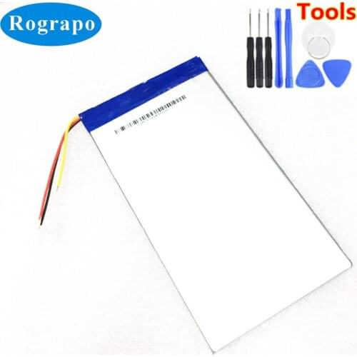 New 3.7V High Quality Battery For Teclast P89 3G X89HD X89 Kindow M89 P89SE ID:P8X9 Tablet PC Accumulator 3-Wire+Free Tools