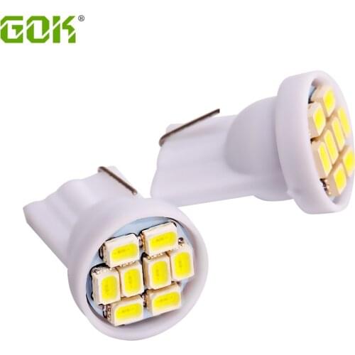 Wholesale 100pcs/lot white light T10 8smd led 1206 3020 smd 194 168 192 W5W t10 8led Auto led t10 car lighting wedge lamp