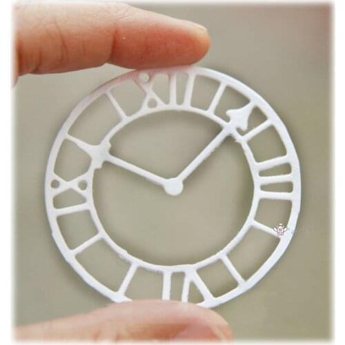 Mmao Crafts Metal Steel Cutting Dies New Gear clock decoration Stencil For DIY Scrapbooking Paper/photo Cards Embossing Dies