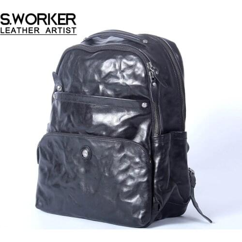 S.worker Men's Travel Backpacks