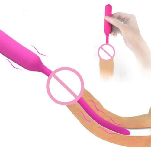 Ejaculation Delay Urethral Catheter Vibrator Masturbator Sex Toys Silicone Vibrating Plug Dilators Products for Men Erotic Toys