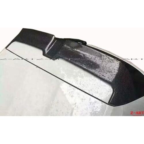 Z-ART roof spoiler 2014-2020 Golf 7 GTI R R-LINE carbon fiber rear spoiler for Golf 7 R carbon fiber rear wing