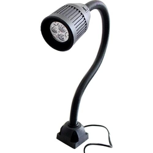 LEd Machine Work Light 24V 36V 220V 3W 5W Punch Hose Lighting Lamp 360 Degrees Light Pole Magnetic CNC Lathe Lamp 6000-6500K