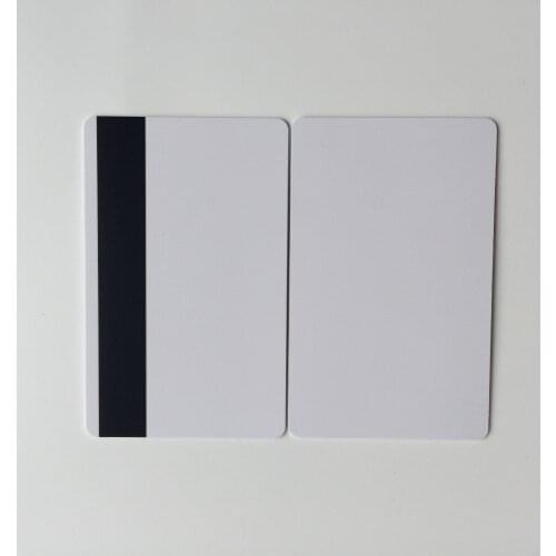 1000pcs/lot credit card size blank Plastic 1/2'' HiCo 3-Track Magnetic Stripe Inkjet PVC Card print by Canon/Epson printers