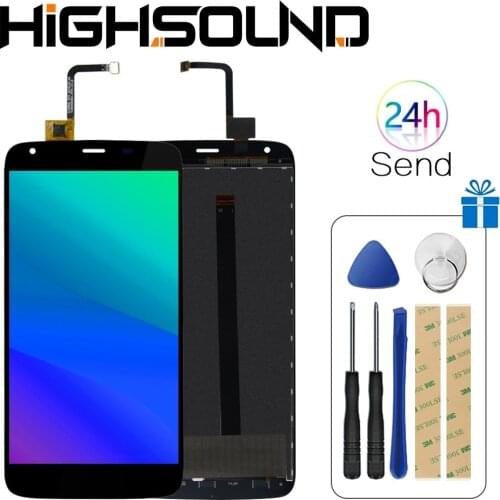 5.5inch For Homtom HT6 LCD lcds Display+Touch Screen Digitizer Assembly Replacement For Homtom HT6 1280X720 LCD Screen