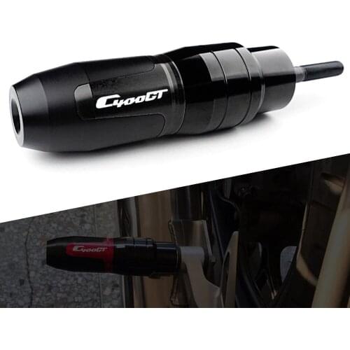 For BMW C400GT C 400GT C400 GT Motorcycle CNC Accessoires Falling protection Exhaust Slider Crash pad slider with logo