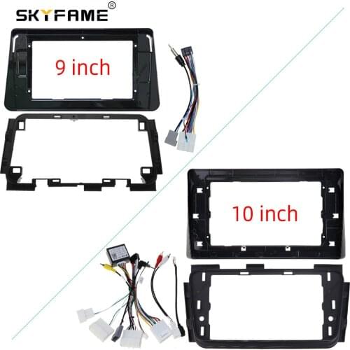 SKYFAME Car Frame Cable Canbus For NISSAN Kicks Micra VERSA 2014-2019 Screen Dask Kit Fascia Frame