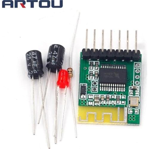 Bluetooth Audio Receiver Template 5V Stereo Wireless Speaker Power Amplifier Modified DIY Bluetooth Module 4.0