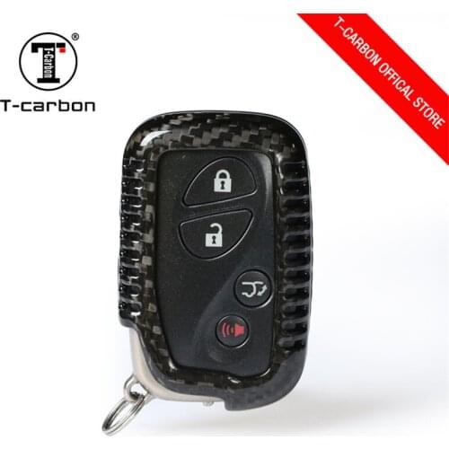 Real Carbon Fiber Car Key Cover For Lexus CT200H GX400 GX460 IS250 IS300C RX270 ES240 ES350 LS460 GS300 450h 460h Shell Case