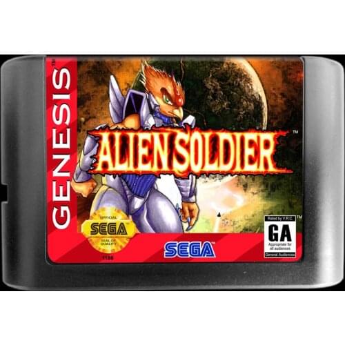Genesis Game : ALIEN SOLDIER ( USA Version!! )