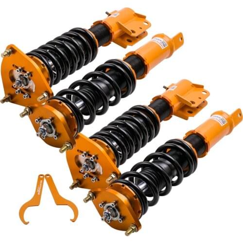 Coilover Shock Absorber kit Suspension Adjustable Damper for Mitsubishi EVO 7 8 9 CT9A 2001 2002 2003 2004 2005 2006 2007