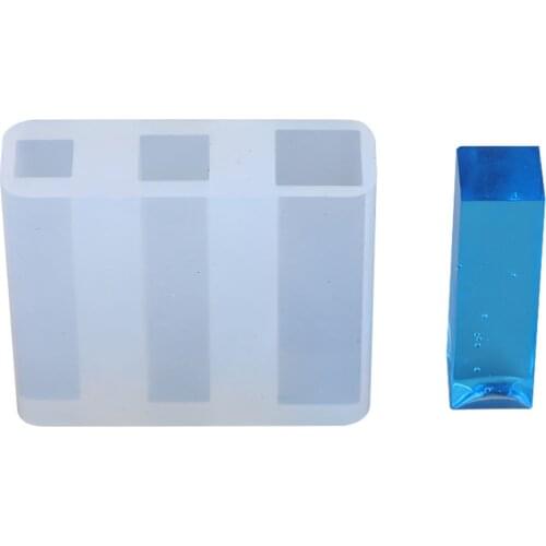Square Epoxy Resin Molds Silicone Jewelry Accessories Making Molds For DIY Necklace Pendant Keychain Handcraft Decoration Tools