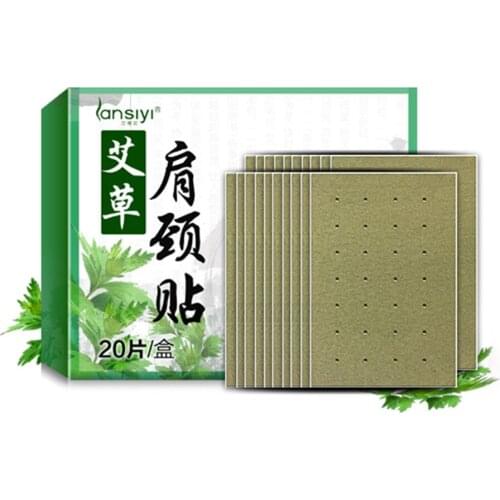 Natural Moxibustion Stickers Pain Relief Patch for Neck & Shoulder & Waist & Leg Moxa Herb Health Care Pad