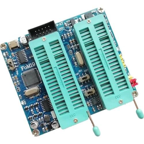 New 51/AVR/STC SCM Burner AT89C2051 S52 C52 Burner AT24 93 Programmer