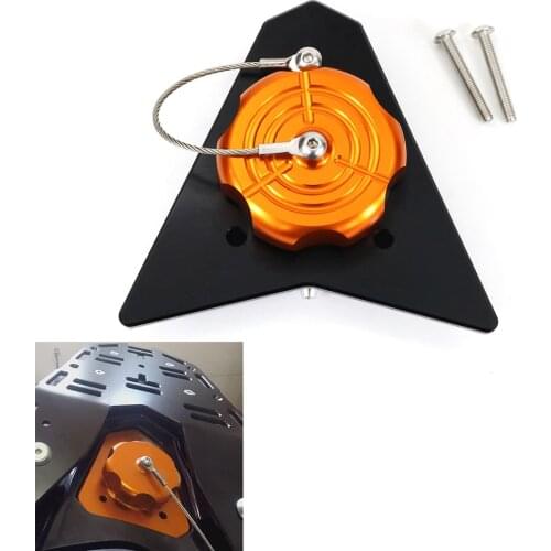 Fit For KTM 690 Enduro 690 SMC 2008-2018 Motorcycle CNC Rear Oil Gas Fuel Filler Fuel Gas Cap