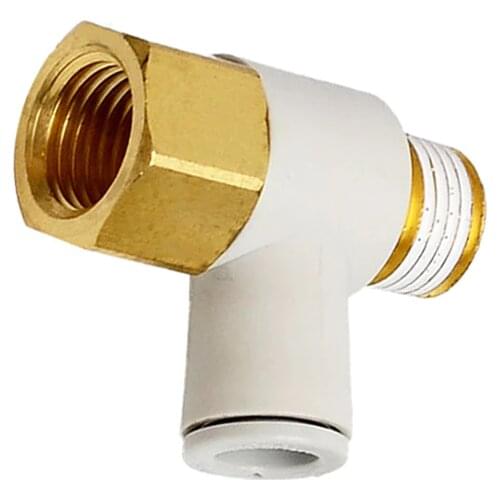 Applicable Tubing: Metric Size, Connection Thread: M, R,Universal Female Elbow KQ2VF06-02AS KQ2VF08-02AS