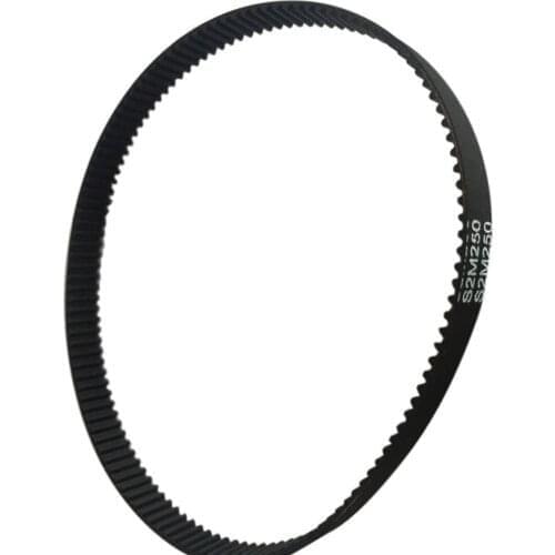 GT2 Closed Loop Timing Belt, Rubber 2GT 6mm 3D Printers Parts, 110 112 122 200 280 300 610 852mm, Synchronous Belts Part 2GT