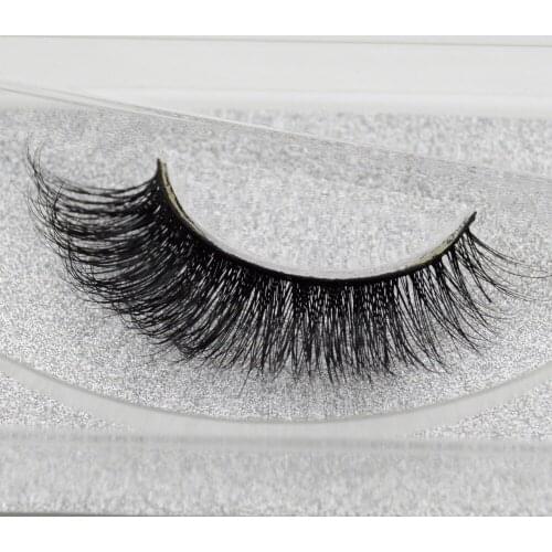 Visofree Fashion 3D Mink Lashes False Eyelashes Mink Thick Fake Eyelashes 100% Handmade Creative Arts Makeup Extension A19