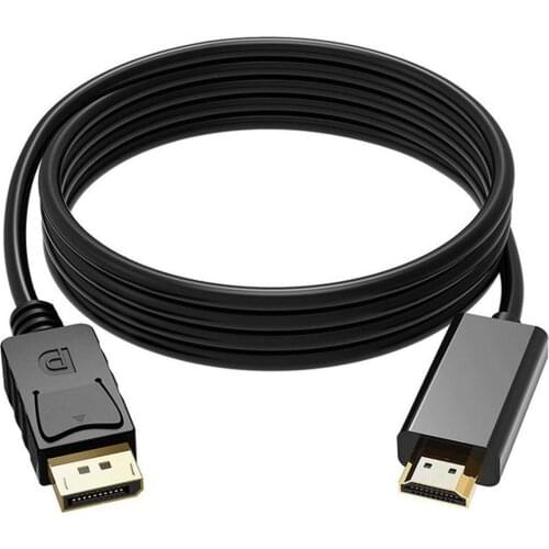 4K High Speed Displayport 1080P Dp 4K adapter cable DP male Compatible with HDMI male for HP Dell Asus Lenovo PC laptop