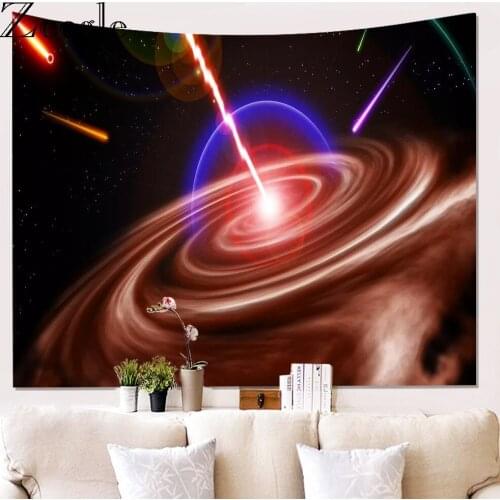 Zeegle 3D Printed Wall Hanging Tapestry Home Art Psychedelic Tapestries Decor Beach Towel Picnic Mat Creative Window Curtains