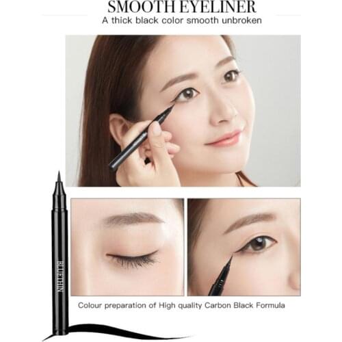 1PC Quick-drying Eyeliner Waterproof Eyeliner Pen Not Blooming Long Lasting Eye Liner Liquid Pencil Cosmetic Makeup Tools TSLM2