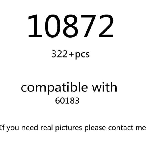 322pcs 10872 Building Block Toy City Series 60183 Assembled Building Block Childrens Toy Gifts