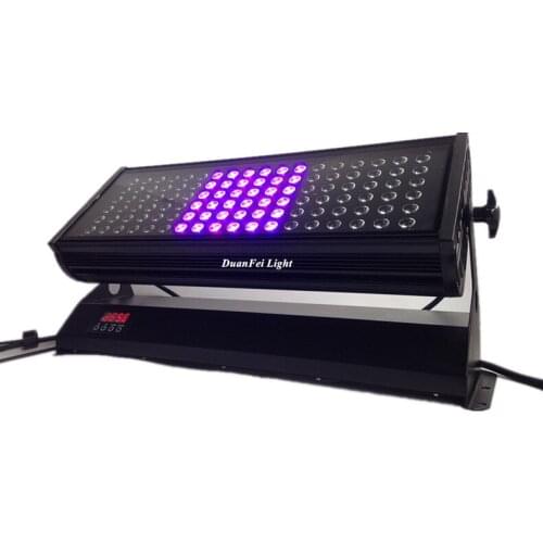 4 pieces 108x3w rgb 3in1 led city color wall washer light ip65 city wash light