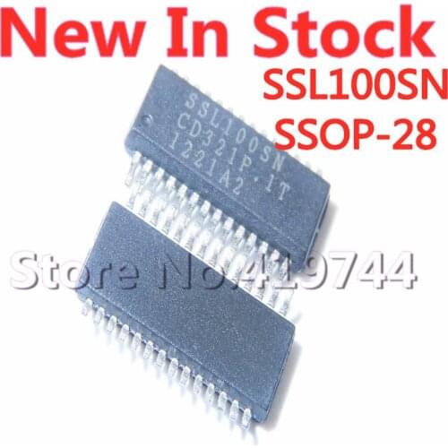 5PCS/LOT SSL100SN SSL100SN-A1-0-TR SSOP-28 SMD LCD power management chip In Stock NEW original IC