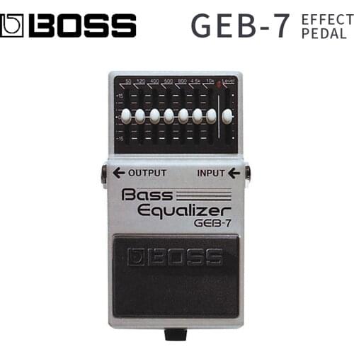 Boss GEB-7 Bass Guitar Effect Pedal equalizer PSA model expression Pedal