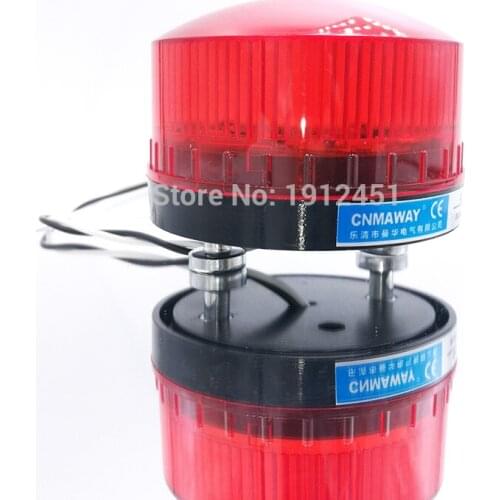 N-3071TJ indicator light LED signal light warning flashing light +buzzer magnetic 12 24 220V