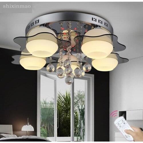 Crystal LED Ceiling Lights Living Room Bedroom Dining Room Study Lights Commercial Deco Lighting ceiling lamps