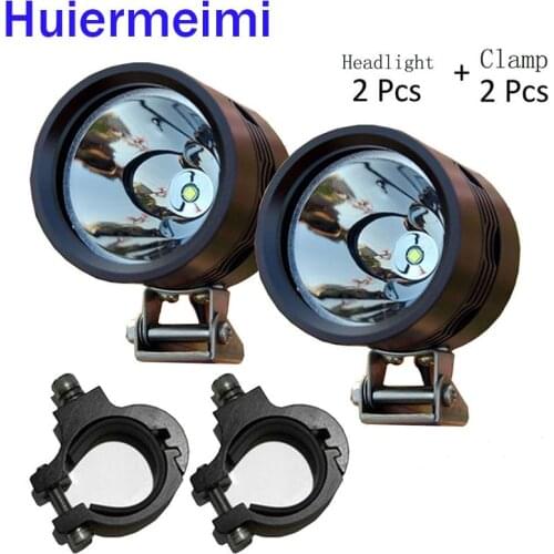 Huiermeimi Motorcycle LED Headlight 40W 12V U2 led Driving Car fog light Moto Head Lamp Lights Offroad truck Motorbike Spotlight