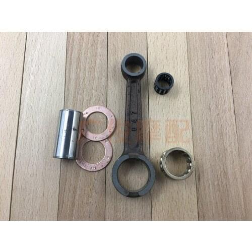 Crankshaft Connecting rod kit with bushings for Chinese Keeway Scooter for Suzuki AG100 V100 ZG100 Motorcycle Spare parts 100cc