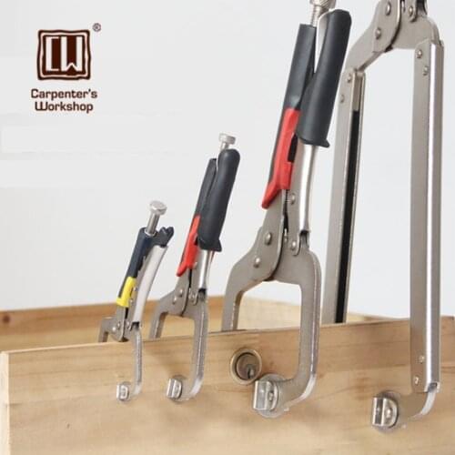 1 Pcs 6/9/11/14/18" Heavy C Type Fixing Clamps for Woodworking Carpenter Household Hardware Tools