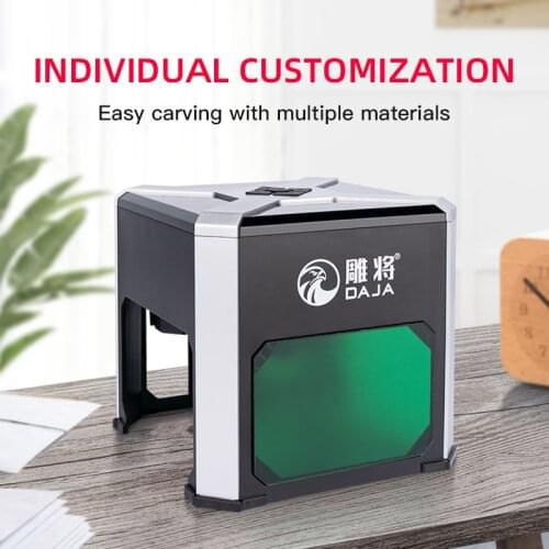 Smartlife Laser Engraver 3D Printer Portable Mini Laser Engraving Machine Wifi APP Control 3000W Desktop Etcher Cutter Engraver