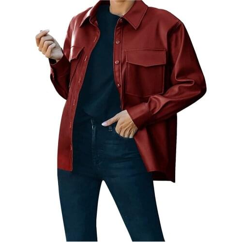 LEOSOXS Women's Leather Jackets