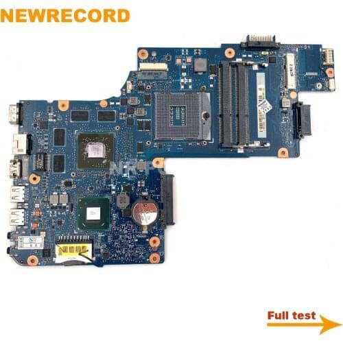 NEWRECORD H000052690 H000052630 Laptop Motherboard For Toshiba satellite C850 L850 C855 Radeon HD7610M GPU HM76 DDR3 main board