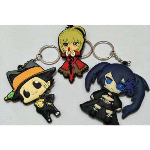 Bear Fate Fashion Anime Toy Figures Keychain Cartoon Keyholder Birthday Unisex Gifts New