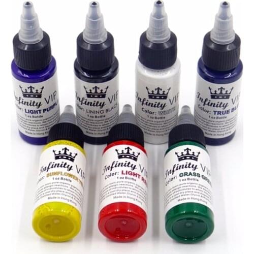 30ml Natural Tattoo Pigment Permanent Makeup 1oz Bottle Tattoos Ink Pigment For Body Professional Beauty Art Supplies new