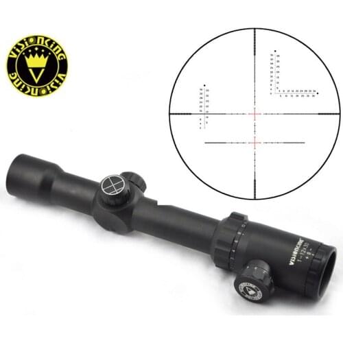Visionking 1-12x30 Aim Riflescopes 30mm Tube Ak Military Sniper illuminated Collimator Night Hunting Optical Sight .308 .30-06
