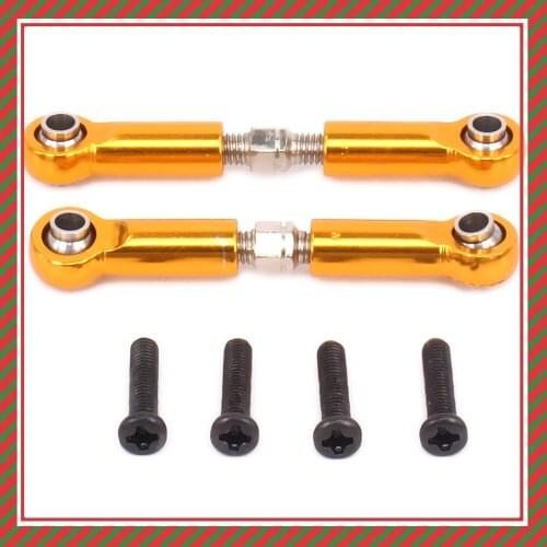 Steering Tie-Rod Servo Link For Rc Hobby Car 1/16 HSP Monster Truck&Short Course Aluminum 86009 94186 94286 Big Foot Hopup Parts