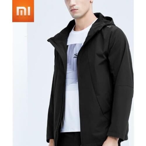 Xiaomi Youpin Hydrophobic Antifouling Jacket Functional Windproof Coat Nano Simple Fashion Reflective Windproof Short Jacket