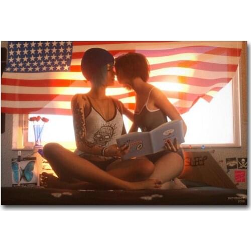 Cross Stitch Home Decoration Life Is Strange Full Square Drill Diamond Picture Embroidery Painting Gift Handmade Wall Sticker