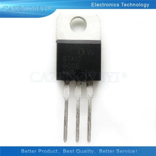 4pcs/lot BTA12-800B BTA12-800 BTA12 12-800B TO-220 In Stock
