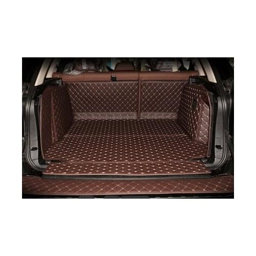 Car Travel Brand Special trunk mats for BMW X5 5seats F15 -2014 durable waterproof boot carpets cargo liner for X5 2015